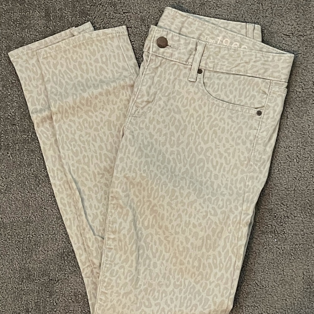 Gap Always Skinny Leopard Print
